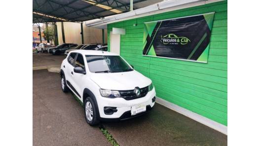 RENAULT - KWID - 2018/2019 - Branca - R$ 43.800,00